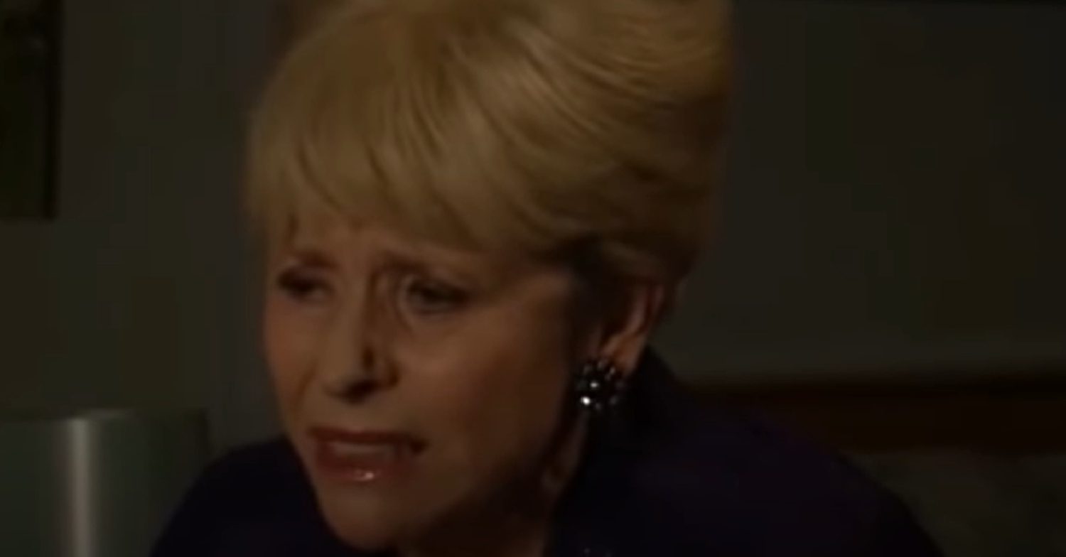EastEnders' Peggy is crying
