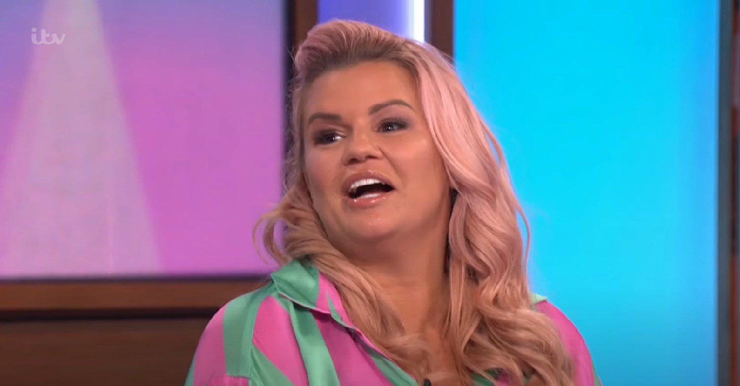 Kerry Katona speaking on Loose Women