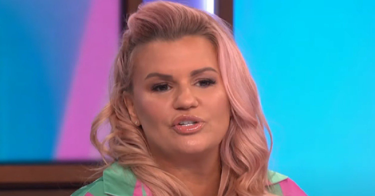 Kerry Katona speaking on Loose Women