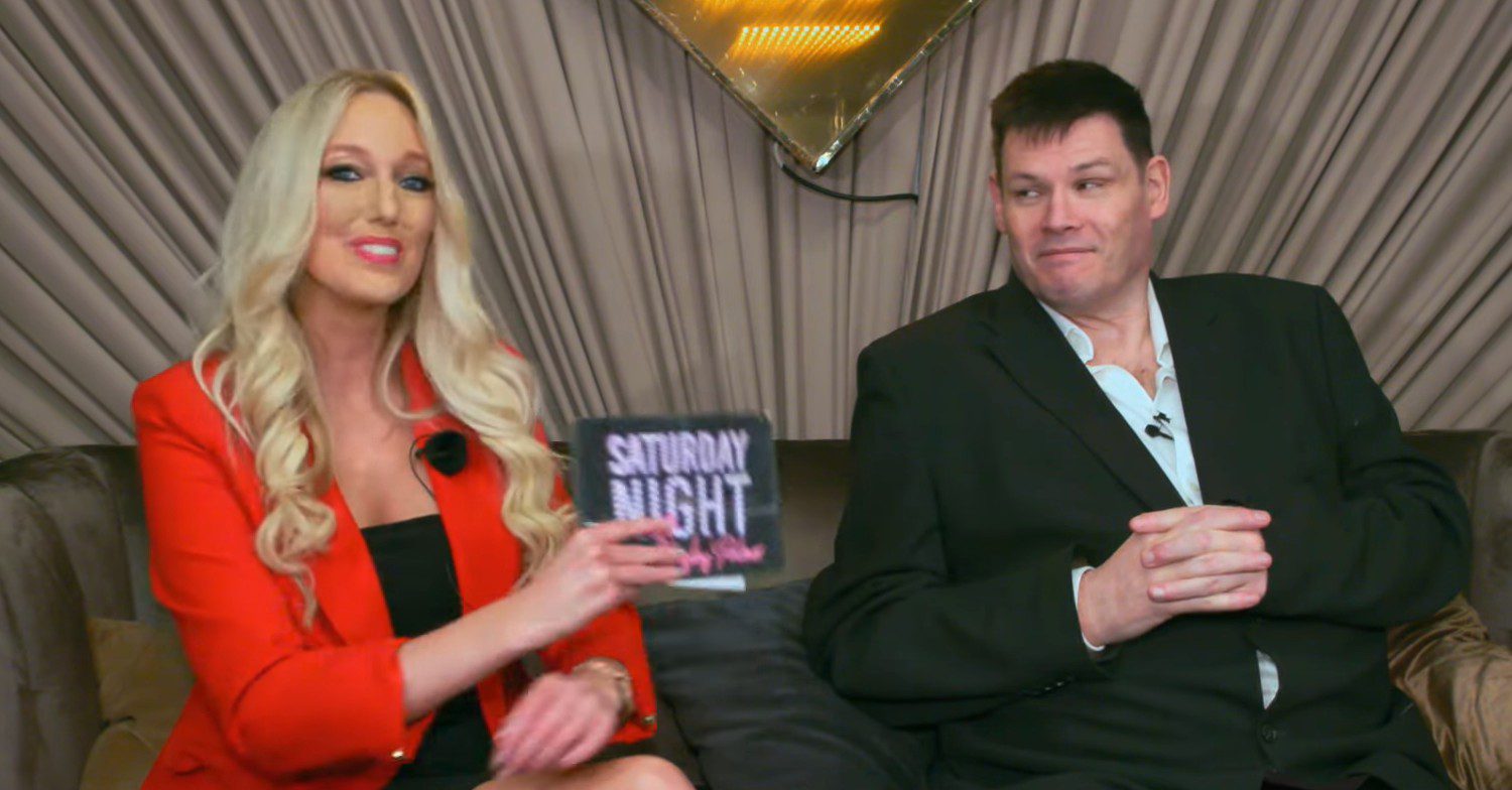 Mark Labbett and Hayley Palmer