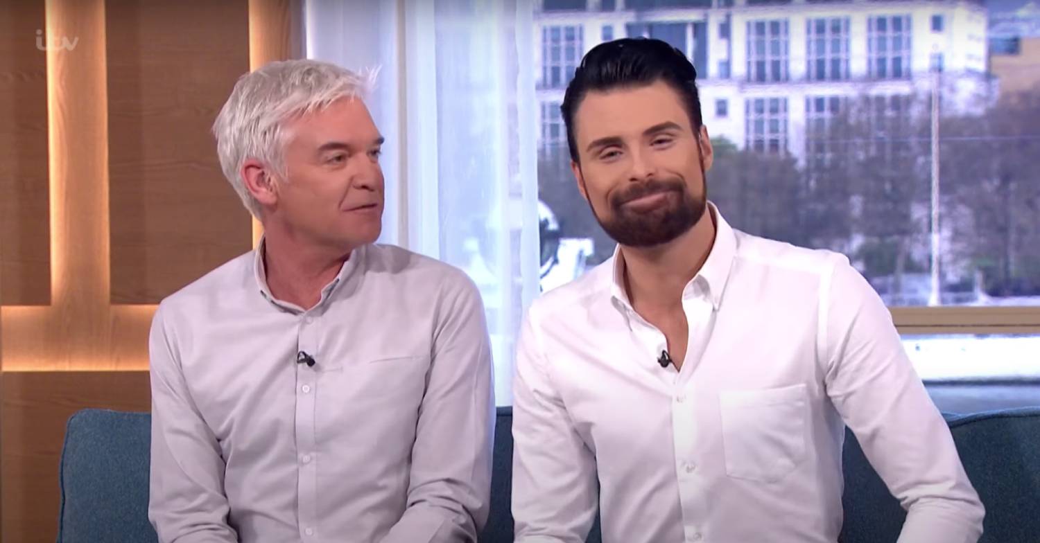 Rylan co-hosts This Morning with Phillip Schofield