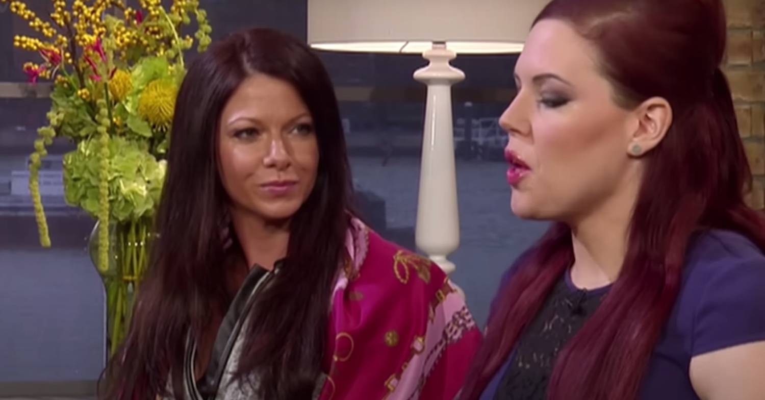 Louise Van Der Velde, on the left, has previously appeared as guest on This Morning