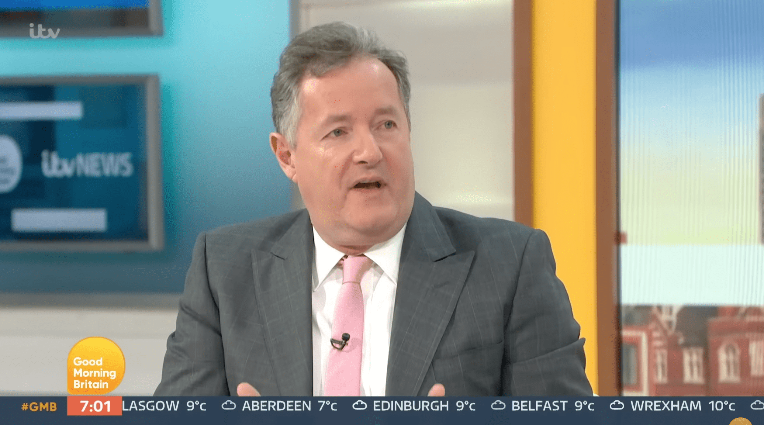 Piers Morgan looking angry
