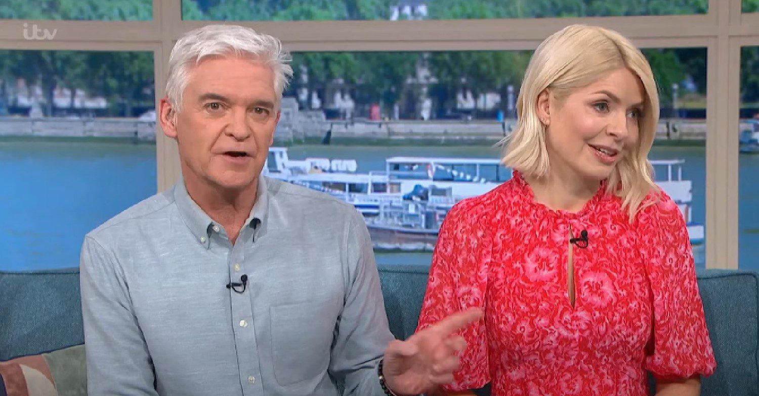 Phillip Schofield and Holly Willoughby hosting This Morning