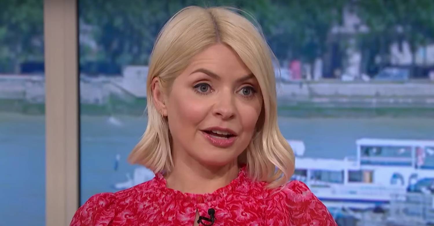 Holly Willoughby is wide-eyed