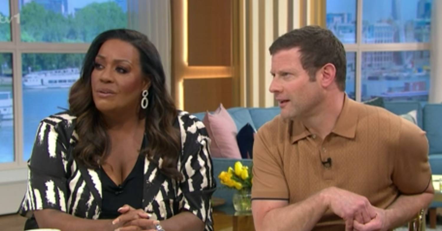 Alison Hammond and Dermot O'Leary on This Morning today