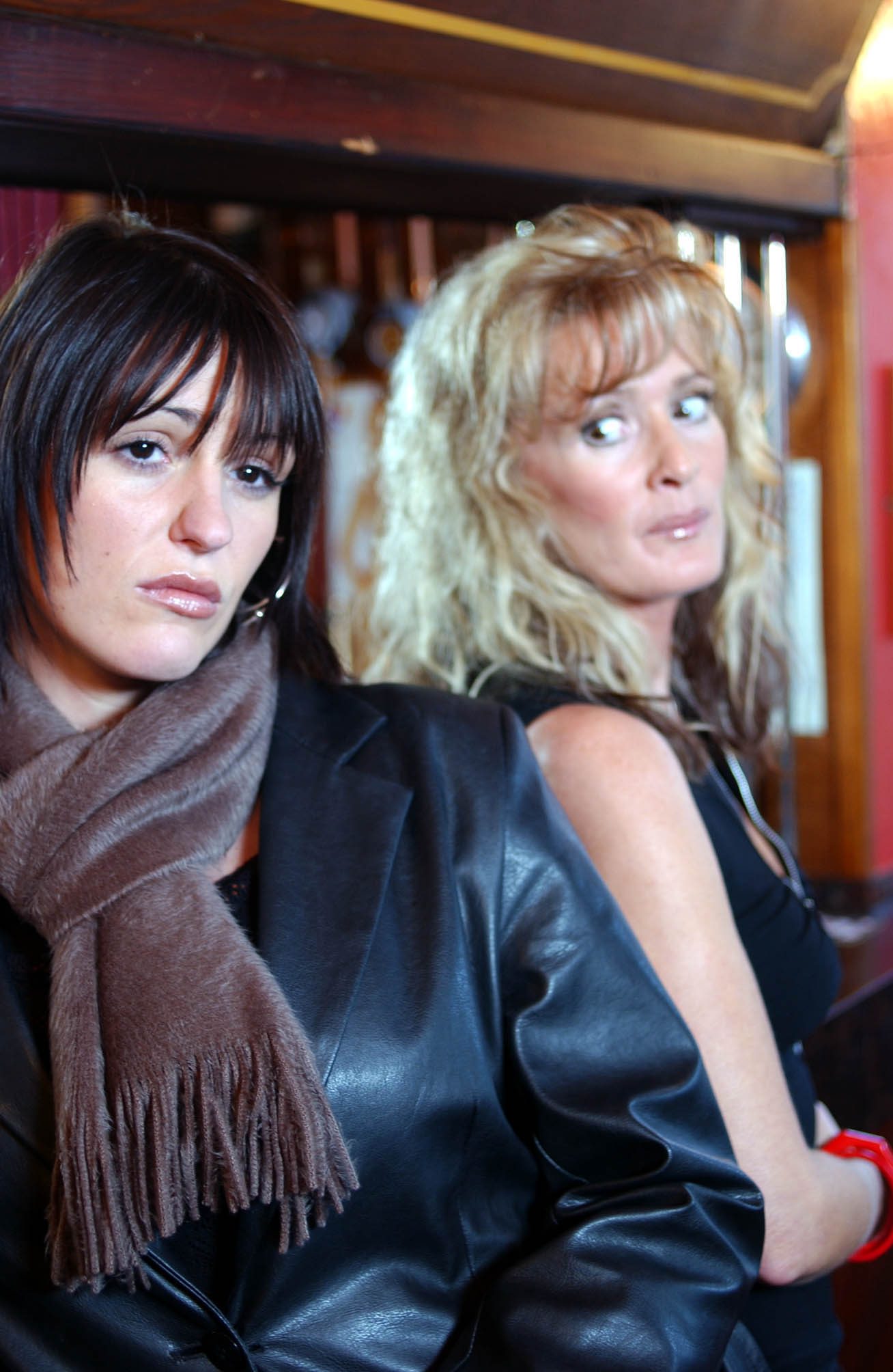 Suranne Jones looking moody as Karen McDonald on Coronation Street