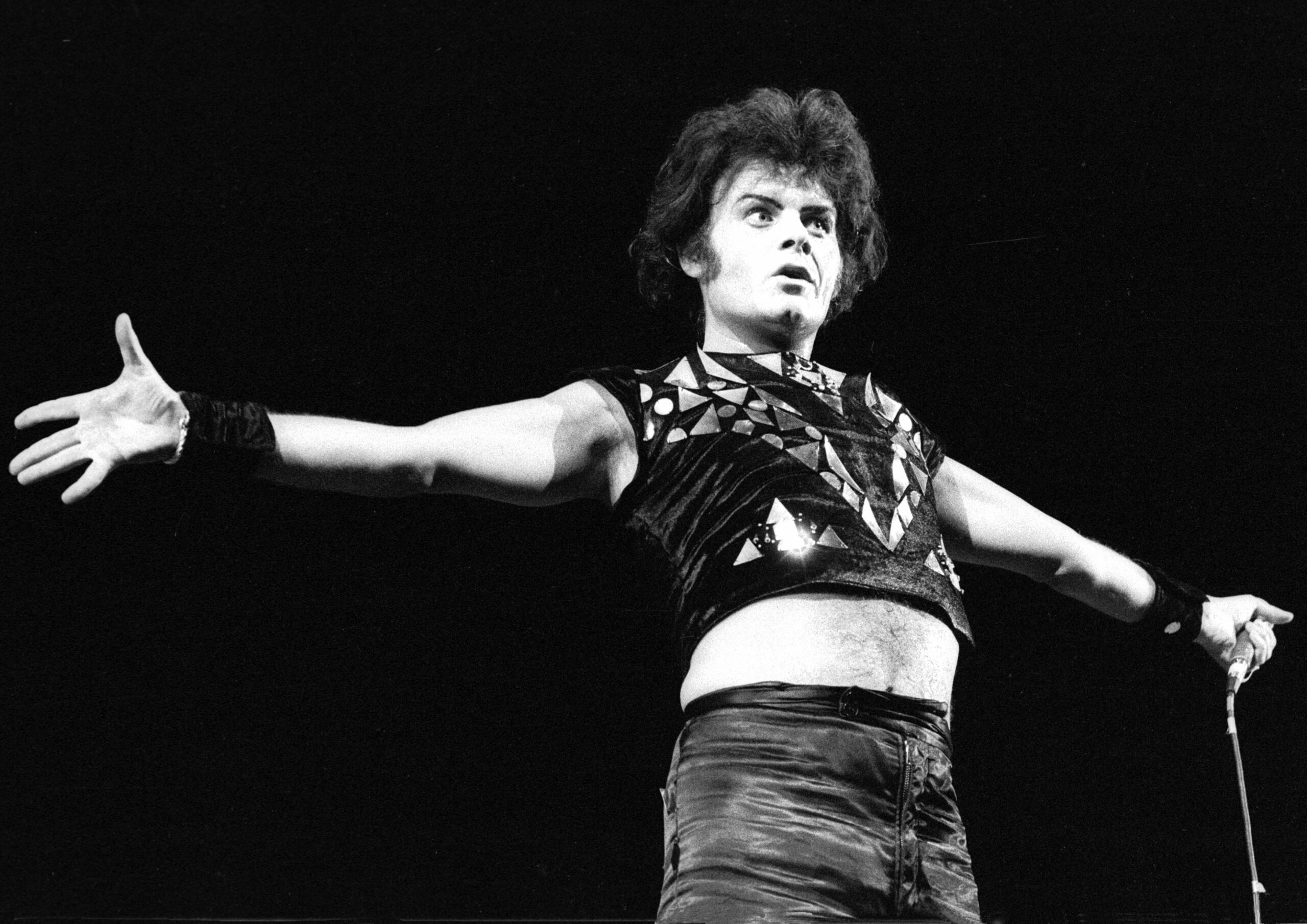 Gary Glitter on stage