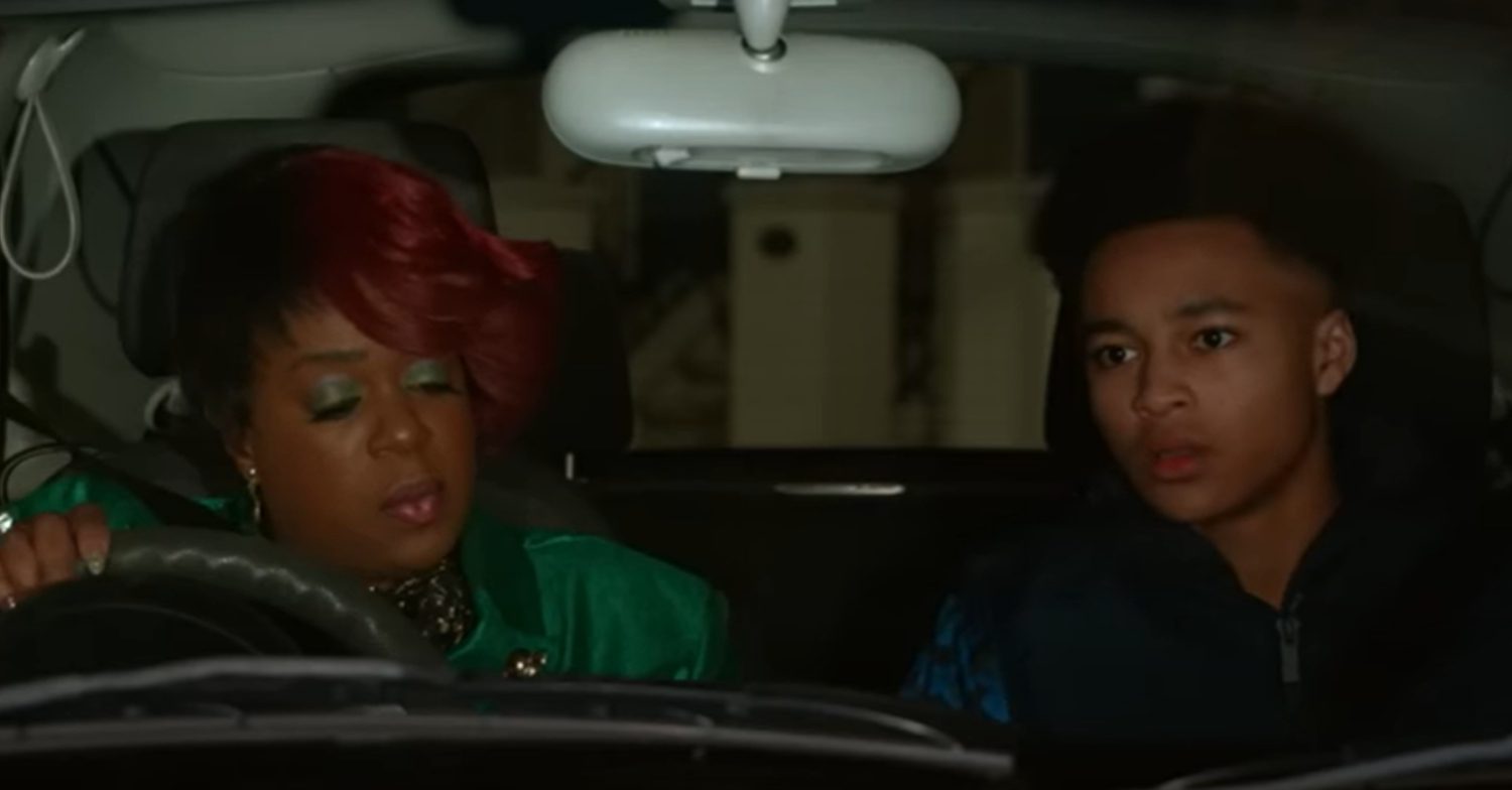 EastEnders' Kim and Denzel are in the car