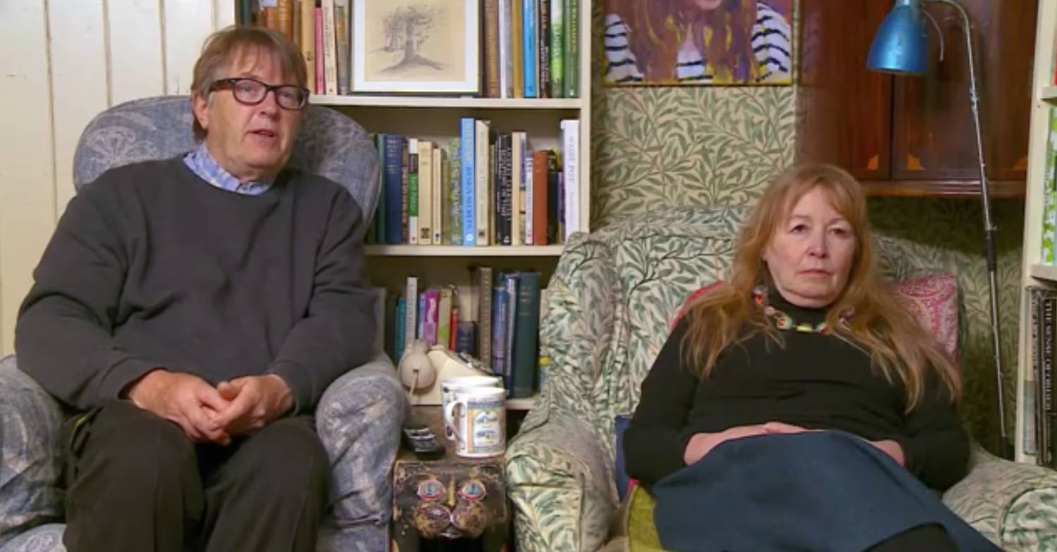 Gogglebox stars Giles and Mary watch Open House
