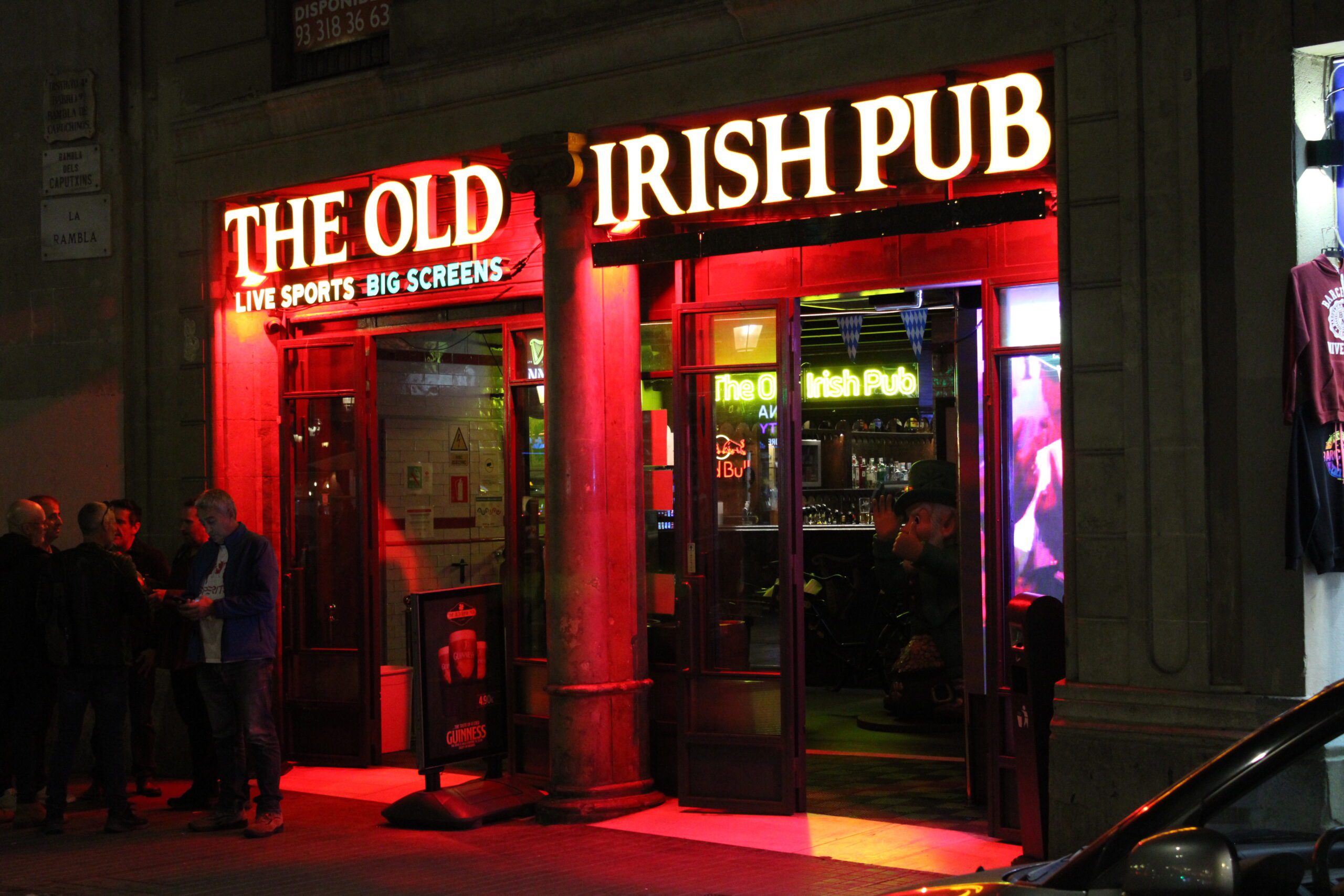 Image of The Old Irish Pub in Barcelona