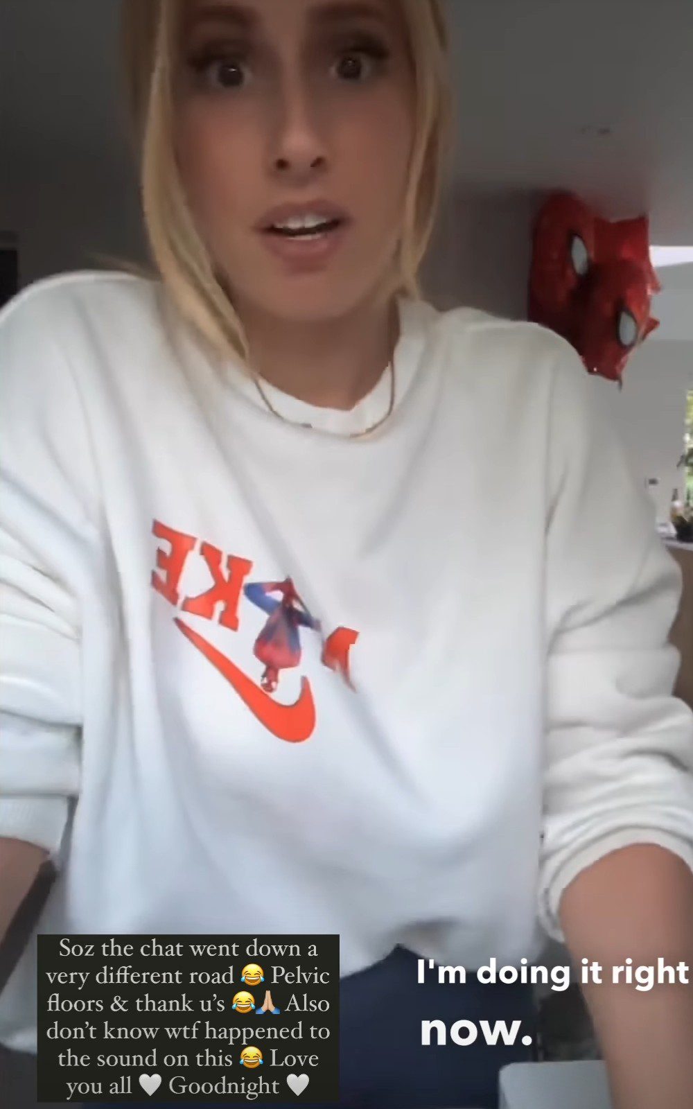 stacey solomon makes pelvic floor confession