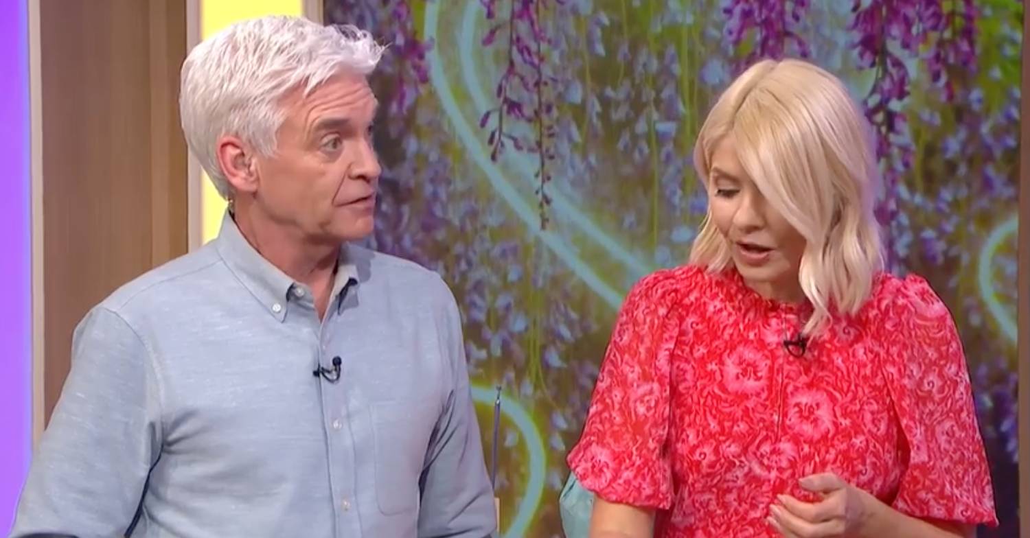 Phil and Holly during their final segment together