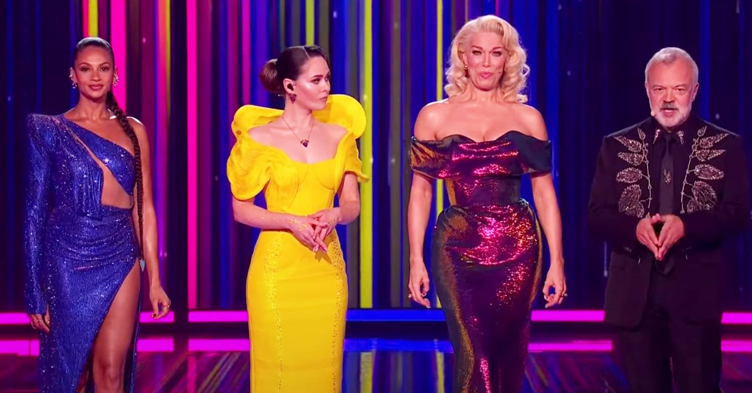 The Eurovision 2023 presenting line-up included Alesha Dixon, Julia Sanina, Hannah Waddingham and Graham Norton