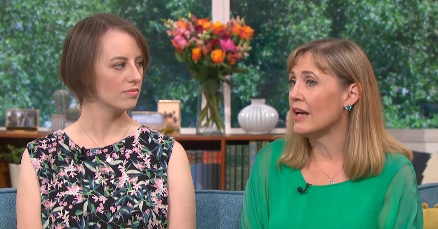 Laura Nuttall speaks with mum Nicola on This Morning