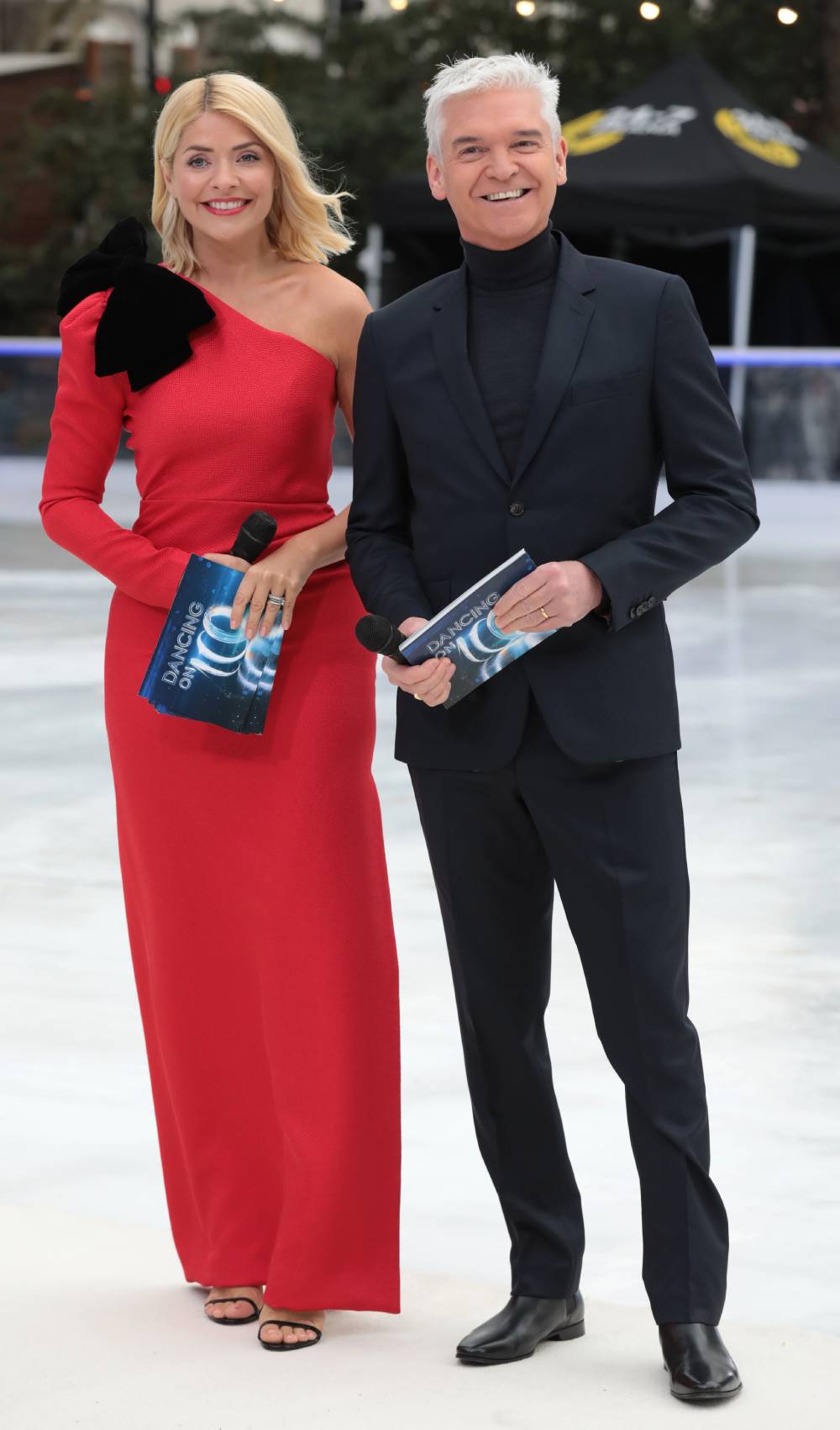 Phillip Schofield hosting for Dancing On Ice