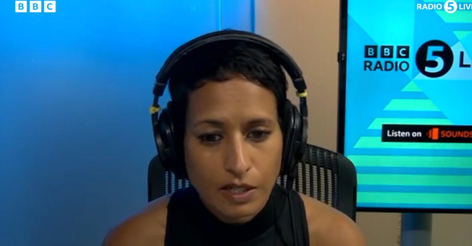 Naga Munchetty on BBC Radio 5 
