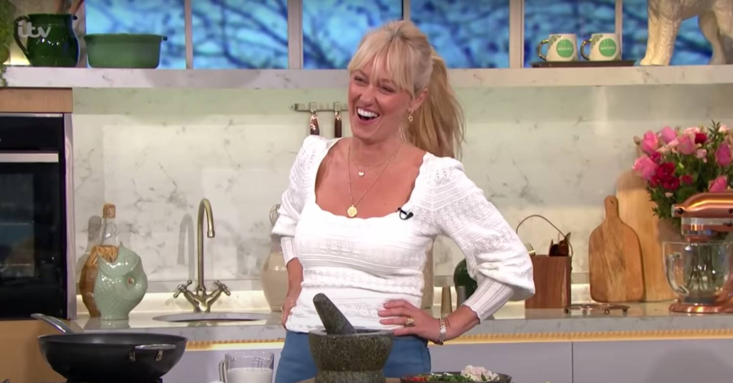 Clodagh McKenna laughs