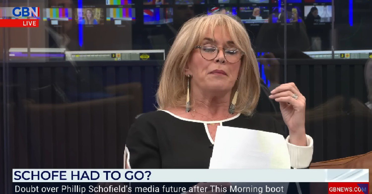 Carole Malone speaking about Phillip Schofield on GB News
