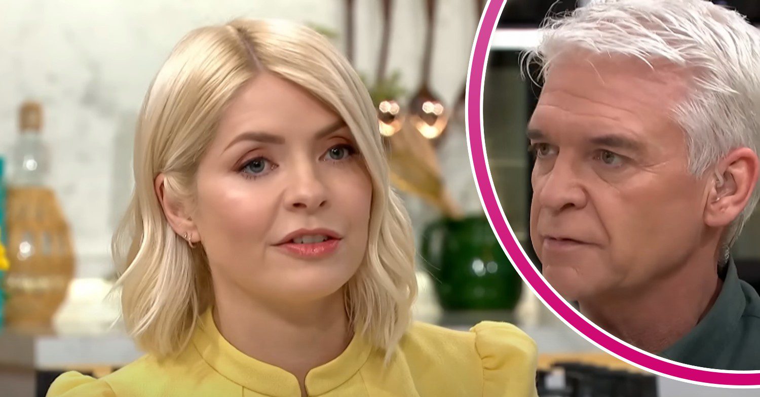 Holly Willoughby and Phillip Schofield on This Morning
