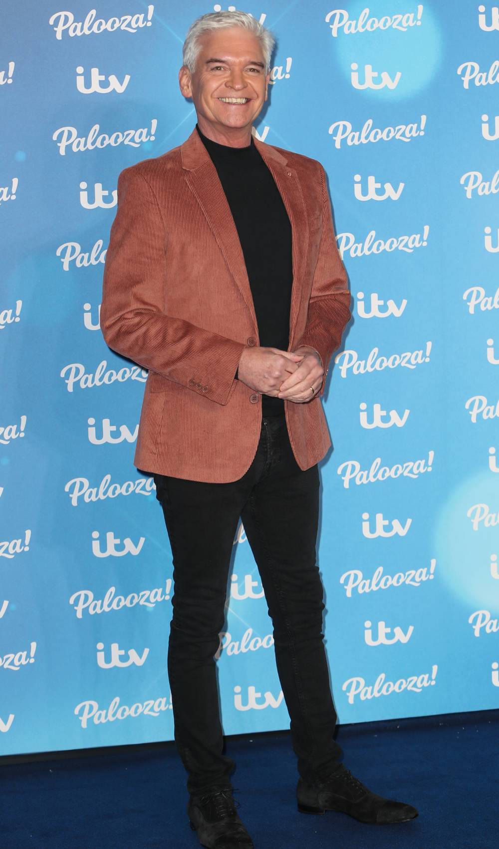 Phillip Schofield poses for the cameras