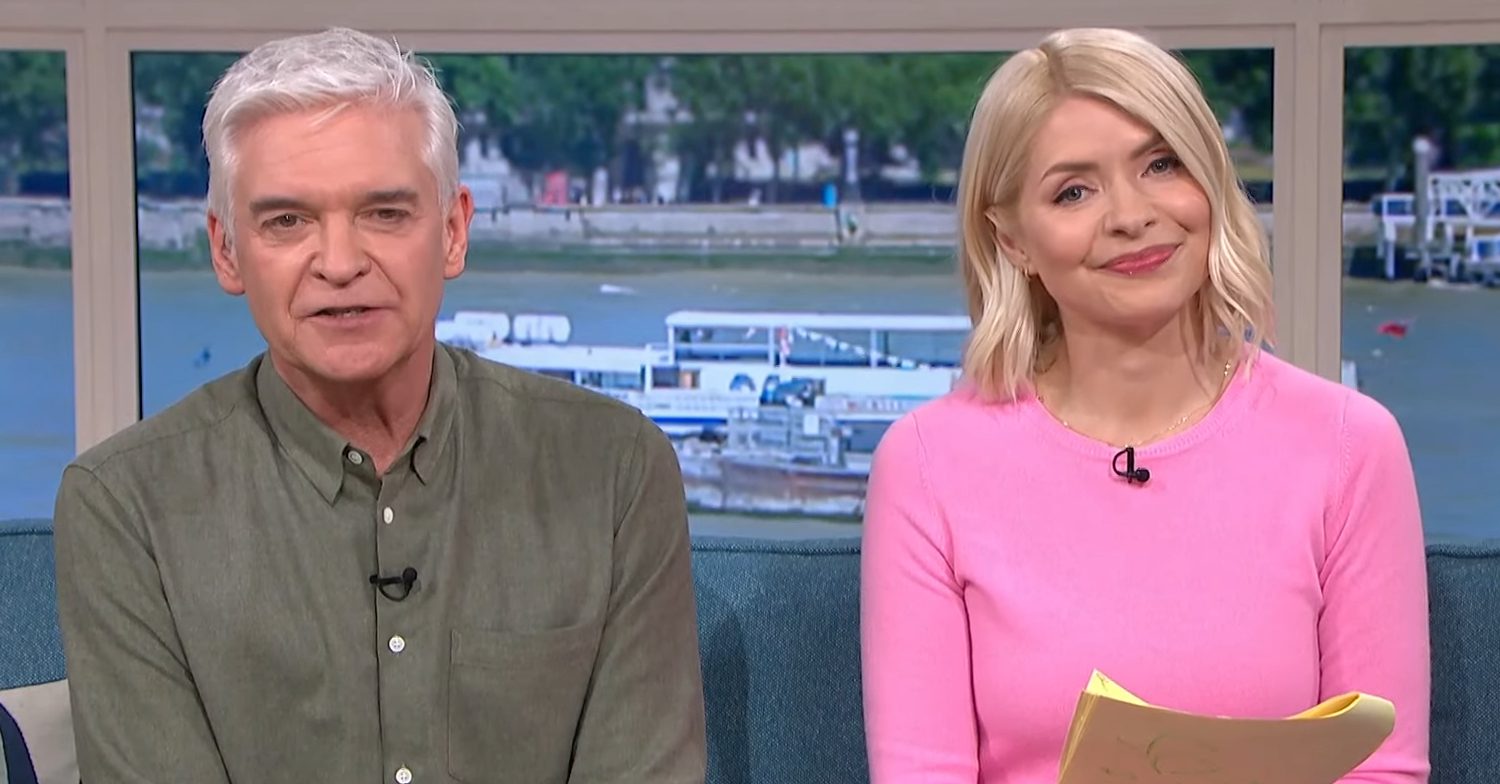 Holly and Phil speak on This Morning