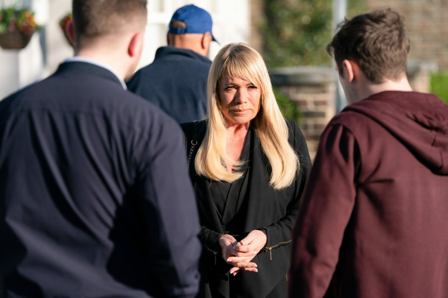 EastEnders' Sharon is talking to Ben and Callum