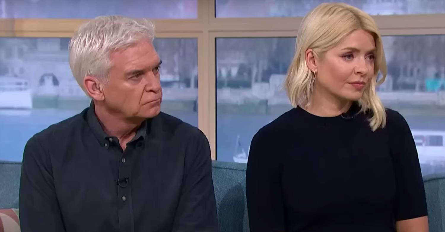 Phillip Schofield co-hosts with Holly Willoughby