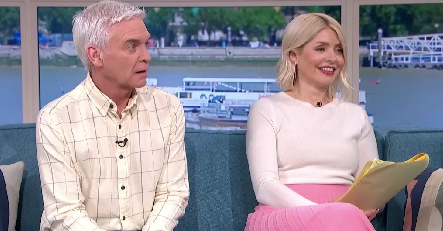 Phillip Schofield and Holly Willoughby on This Morning