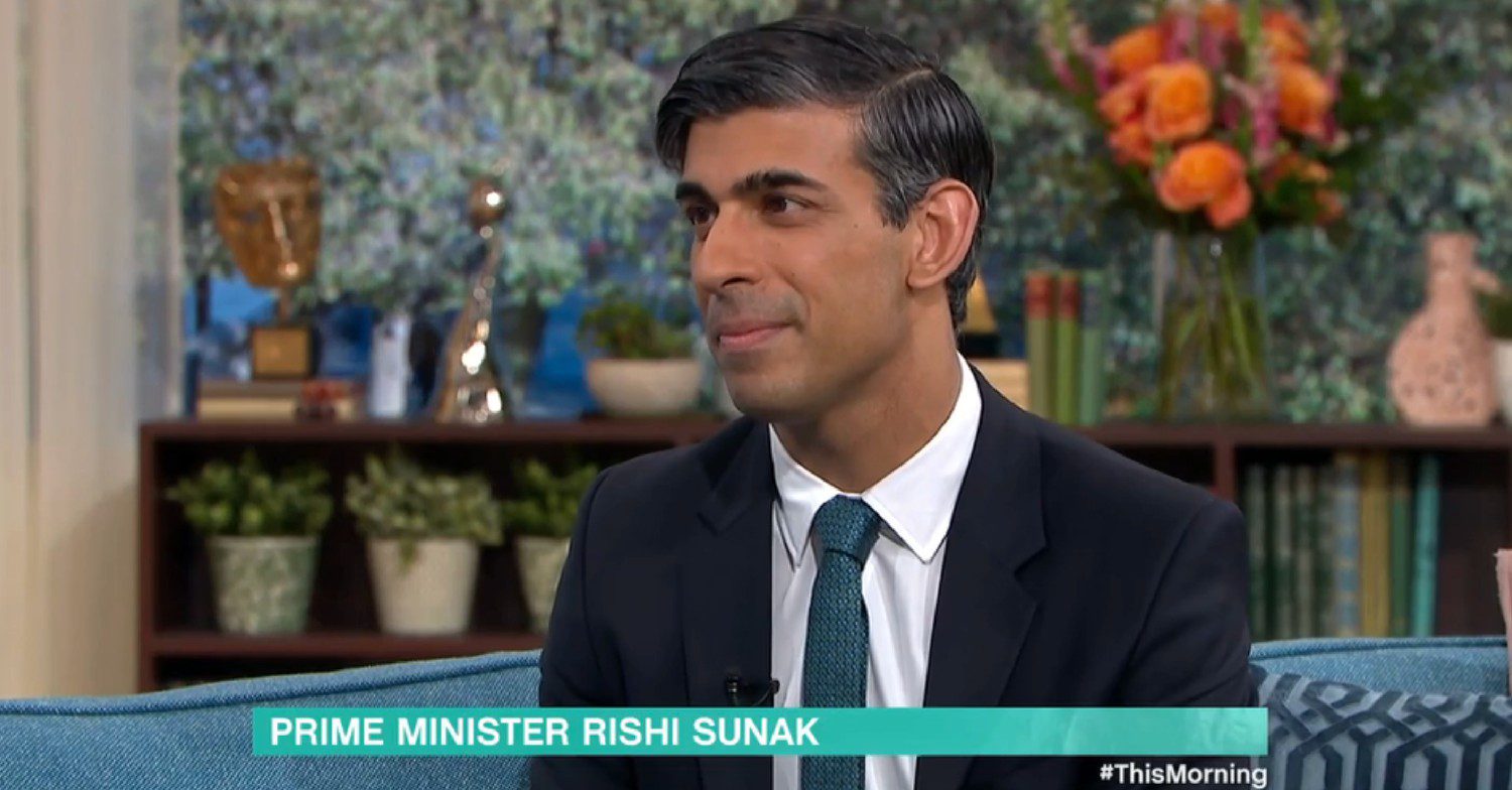 Rishi Sunak on This Morning