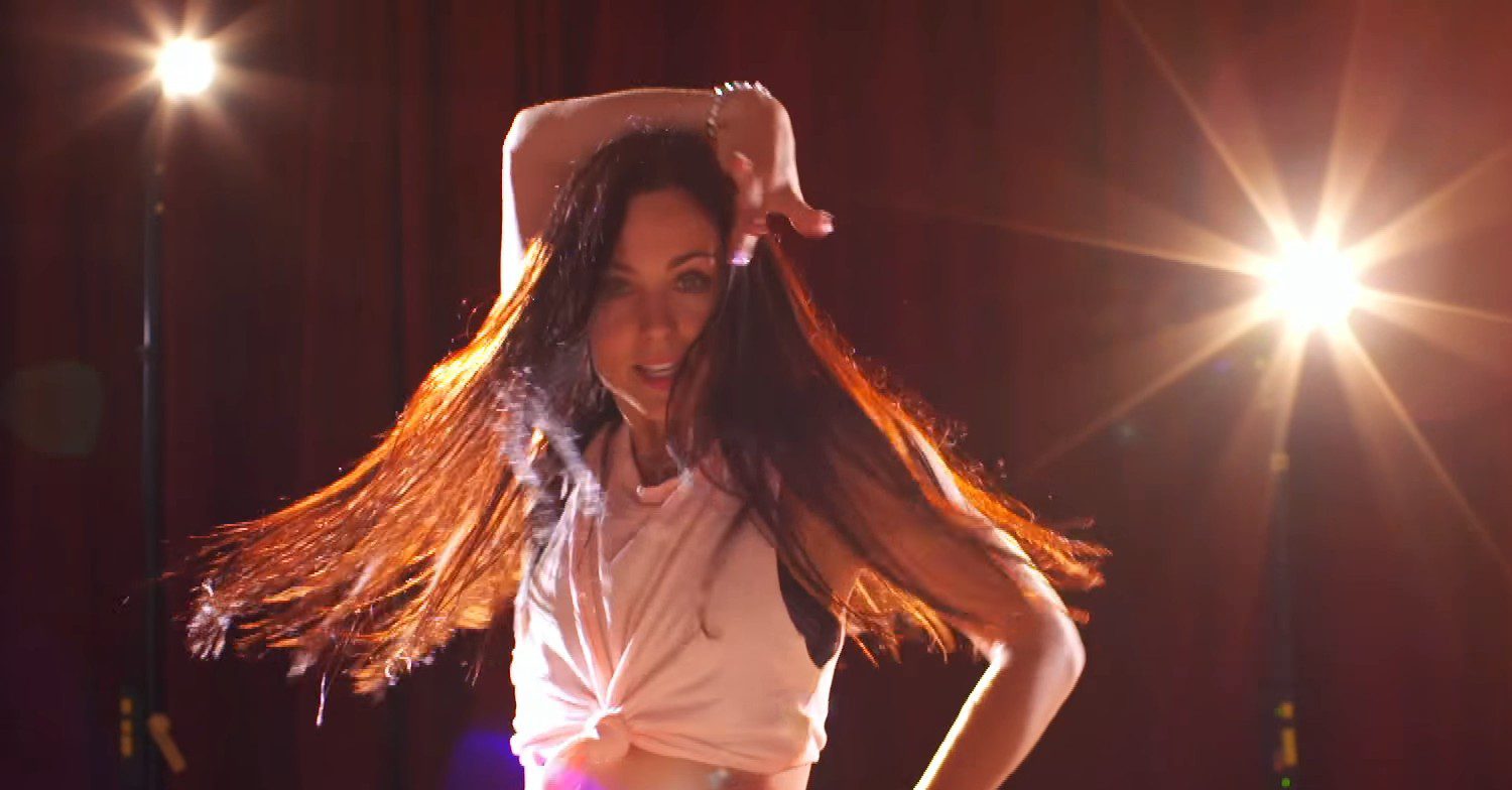 Amy Dowden dancing on Strictly