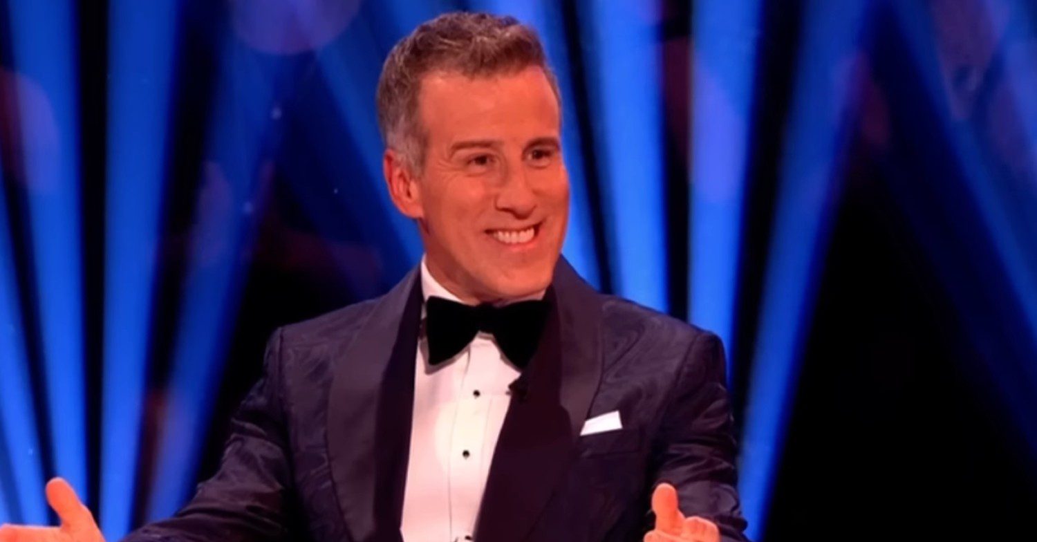 Anton Du Beke smiling on Strictly