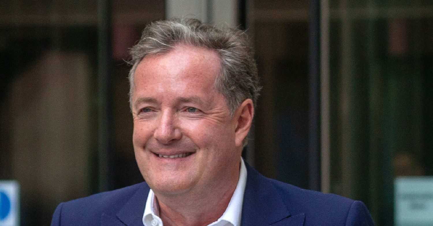 Piers Morgan smiling