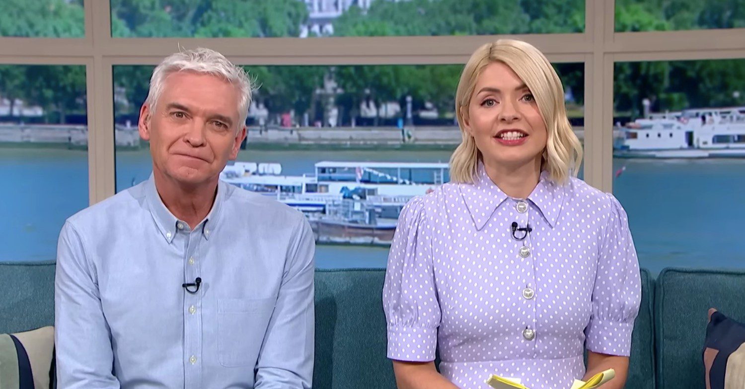 Phillip Schofield and Holly Willoughby on This Morning