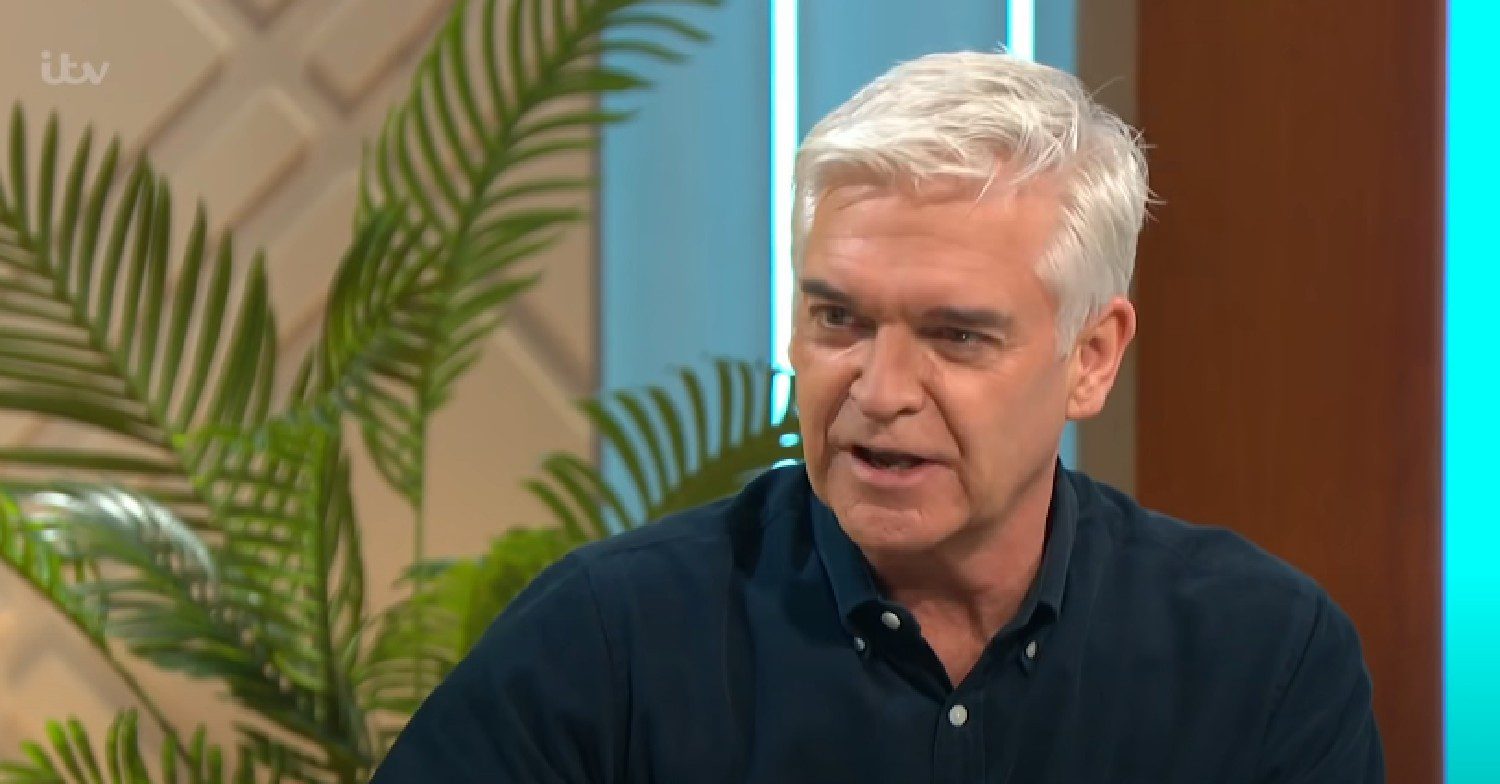 This Morning star Phillip Schofield speaking on Lorraine