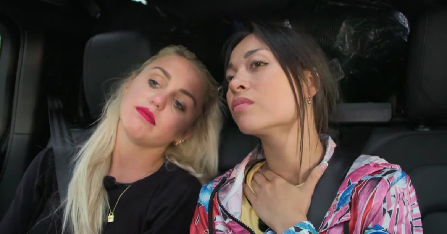 Katya Jones on Channel 4's Celebrity Hunted