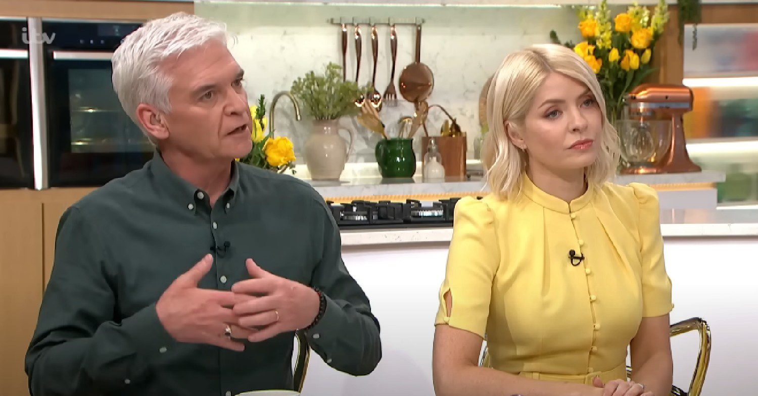 Phillip Schofield and Holly Willoughby on This Morning
