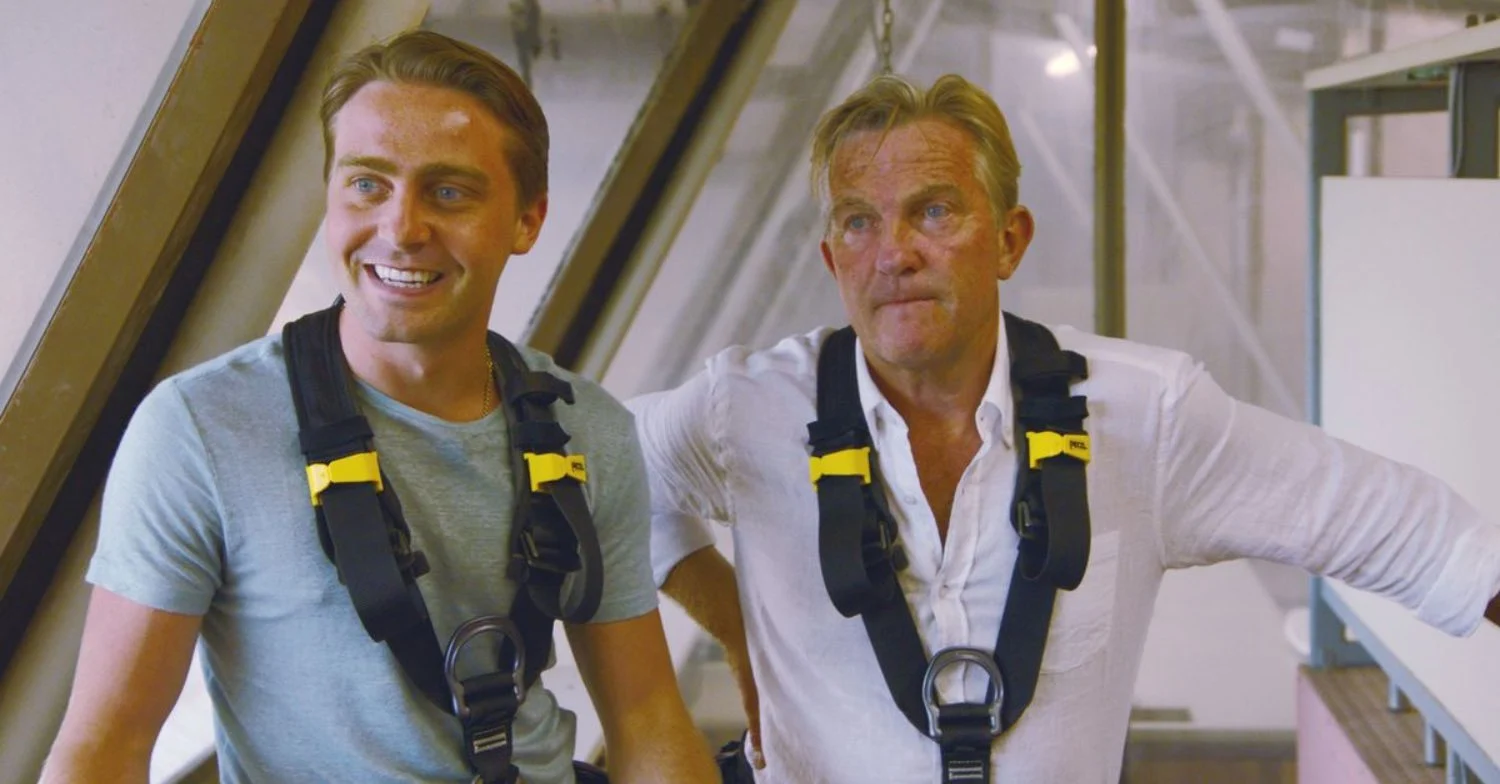 Barney and Bradley Walsh