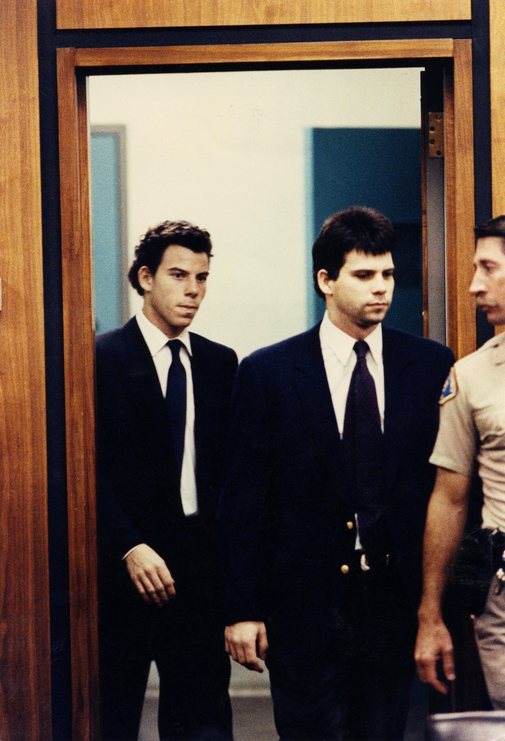 Trial of Erik and Lyle Menendez accused of murdering their millionaire parents, Los Angeles, America - 1990