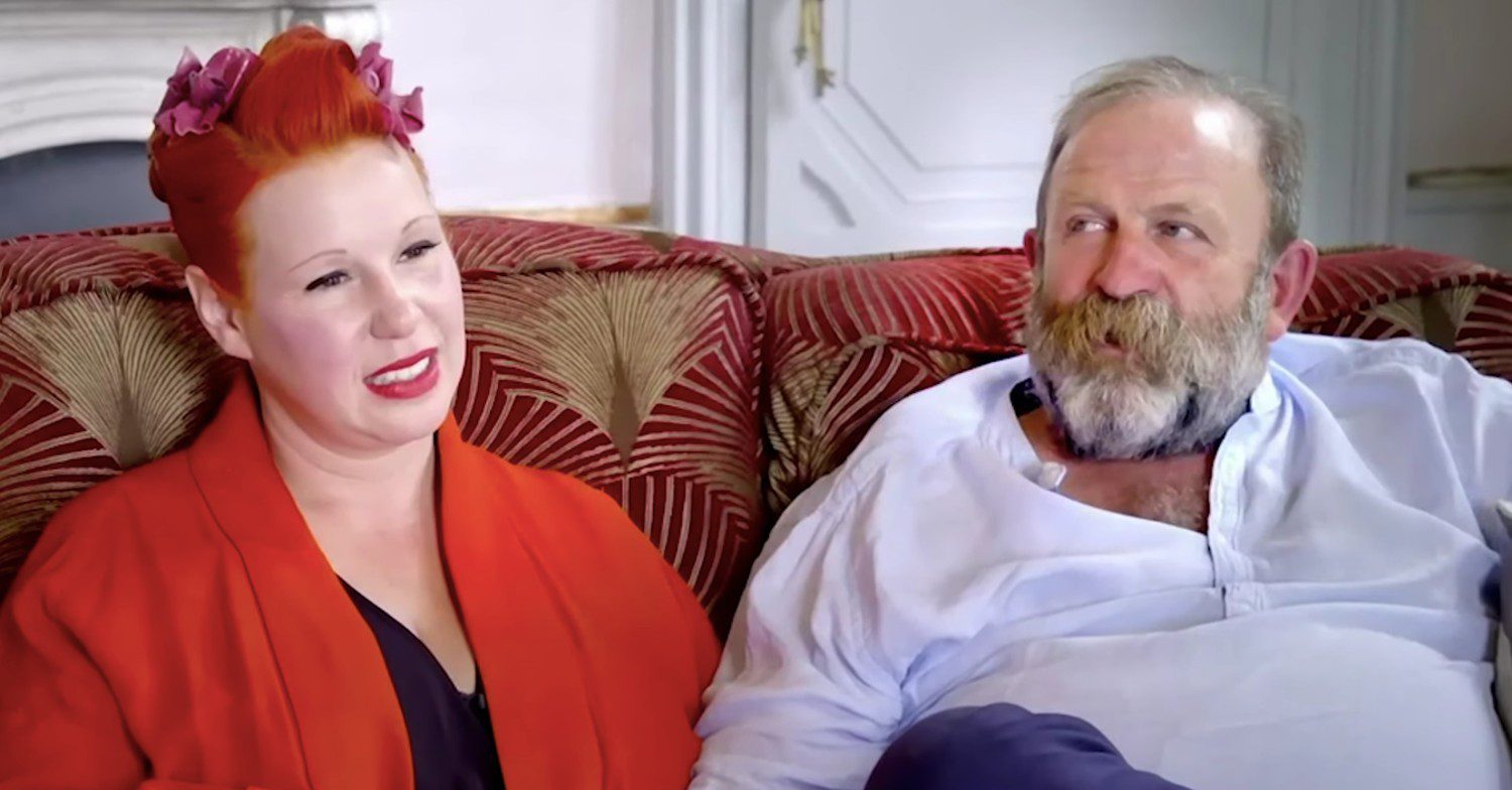 Angel and Dick Strawbridge on Escape to the Chateau