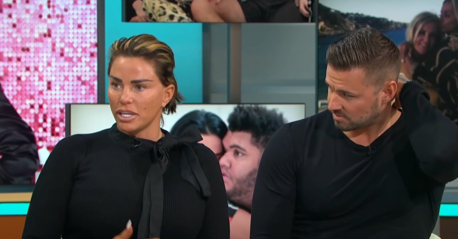 Katie Price and Carl Woods on GMB