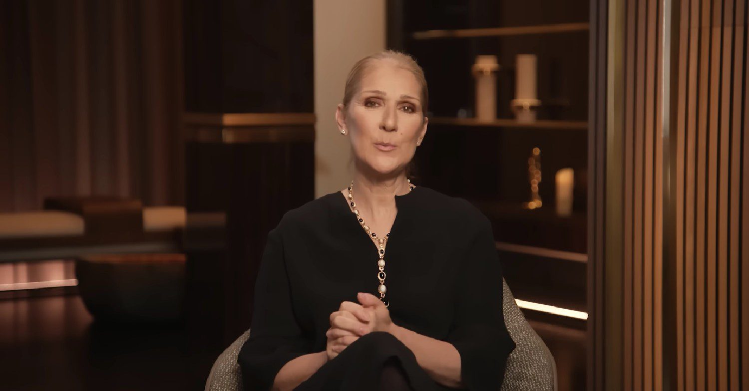 Celine Dion talking 