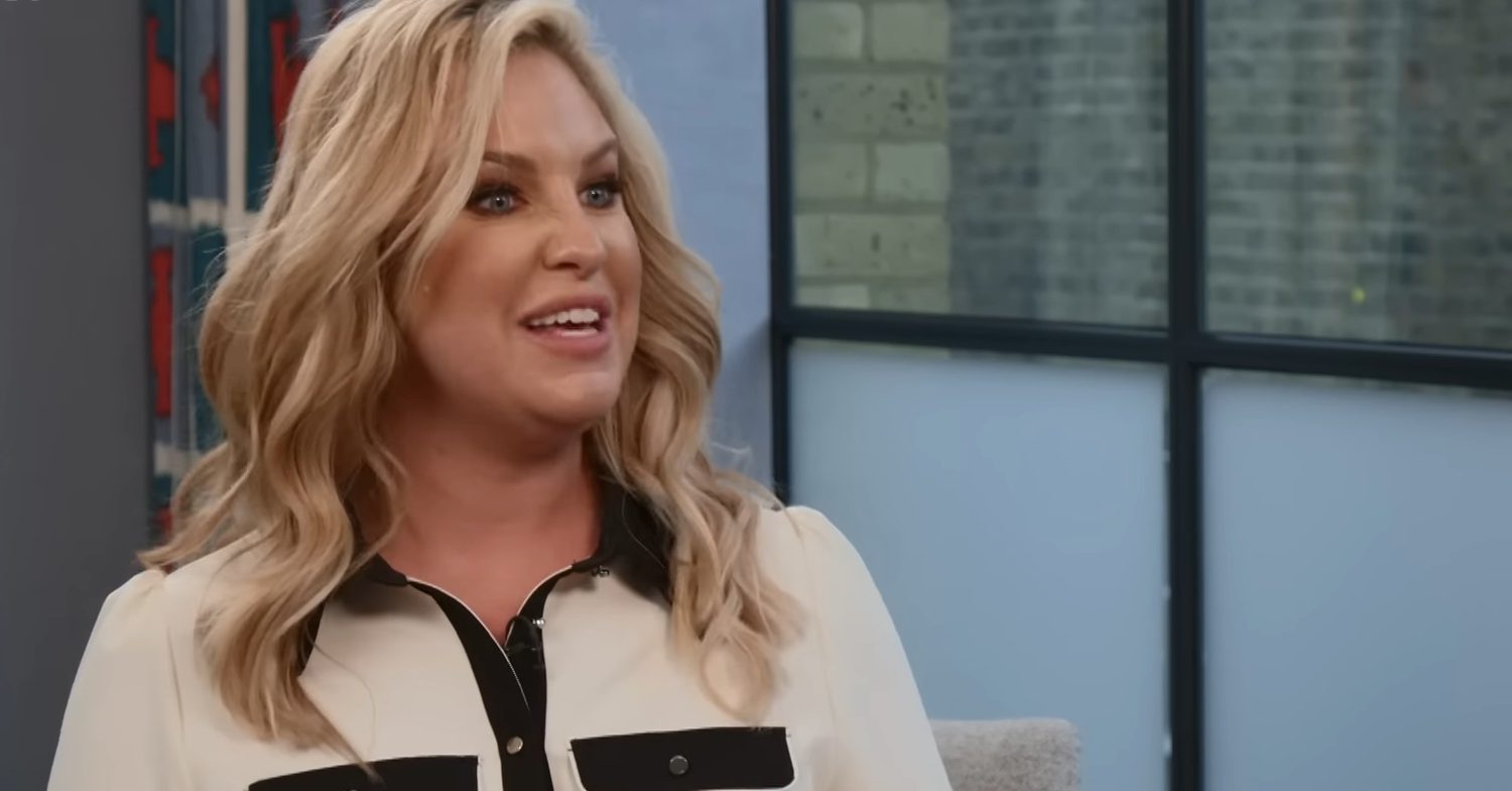 Josie Gibson smiles on This Morning