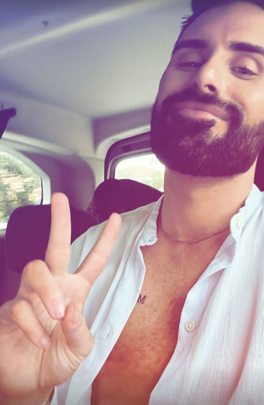 Rylan Clark Instagram selfie