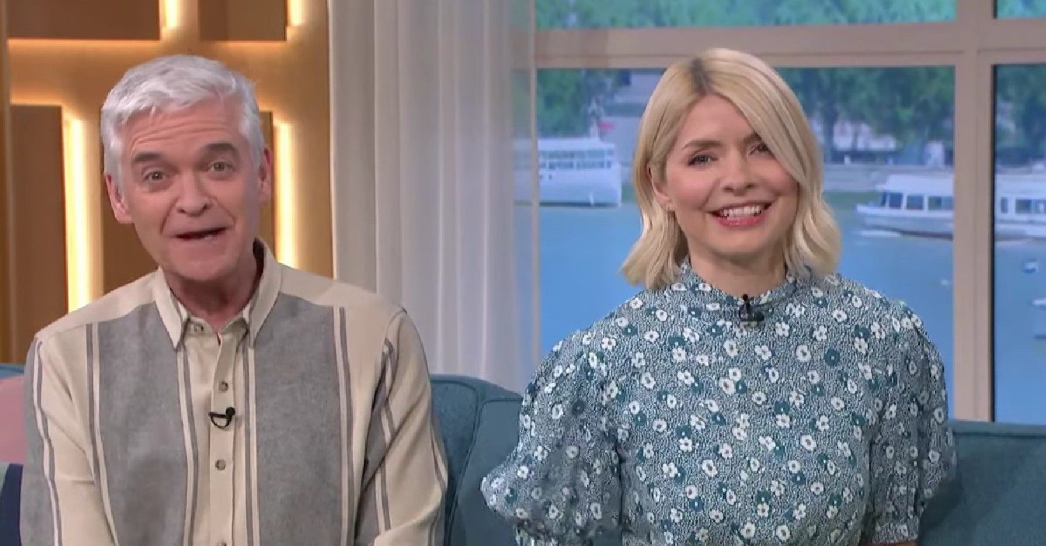  Phillip Schofield and Holly Willoughby on This Morning 