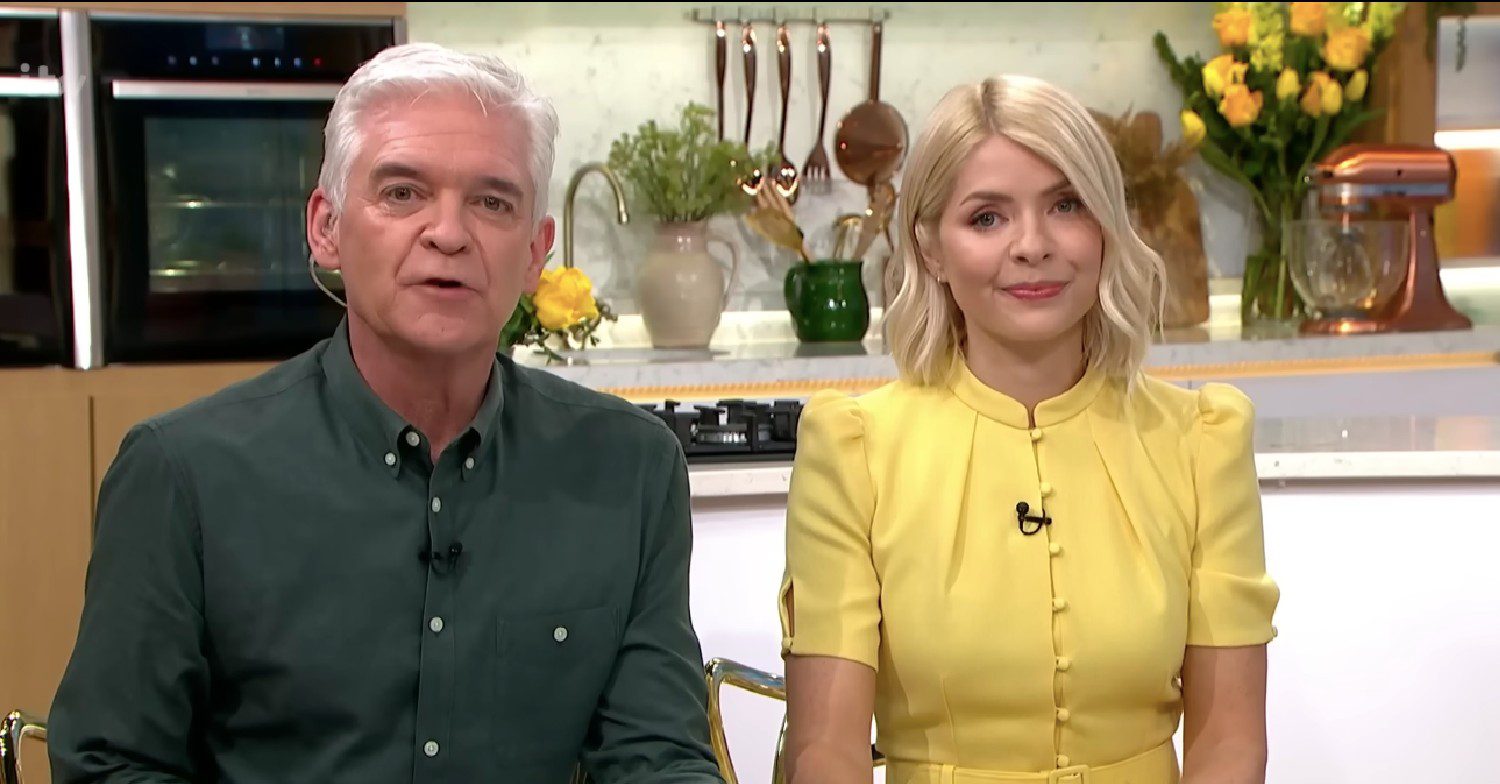 Phillip Schofield and Holly Willoughby on This Morning