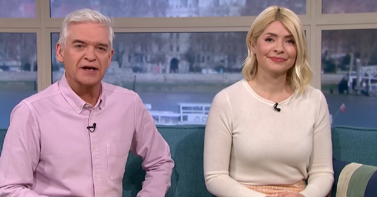 Phillip Schofield and Holly Willoughby on This Morning 
