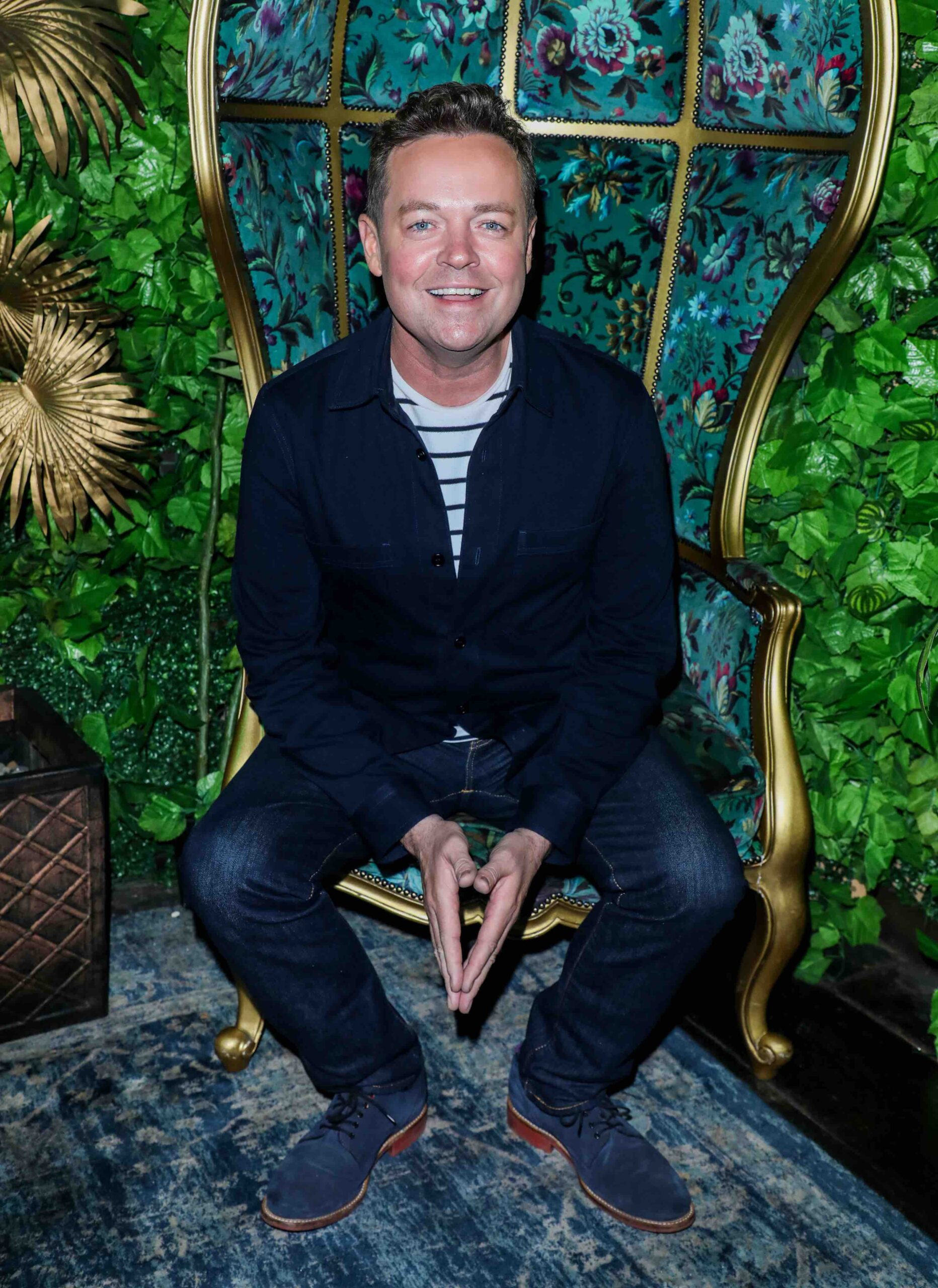 Stephen Mulhern sitting down