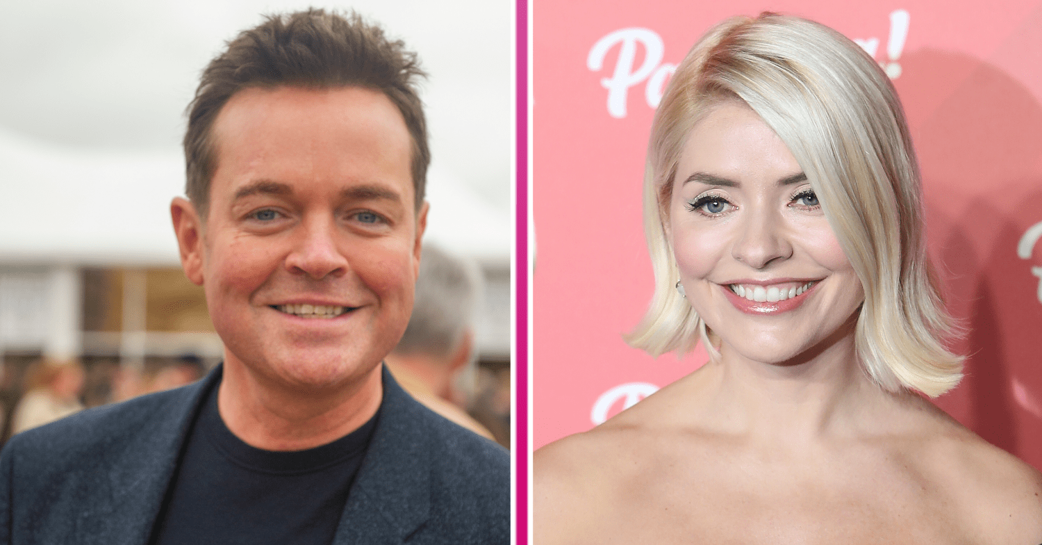 Holly Willoughby and Stephen Mulhern smiling