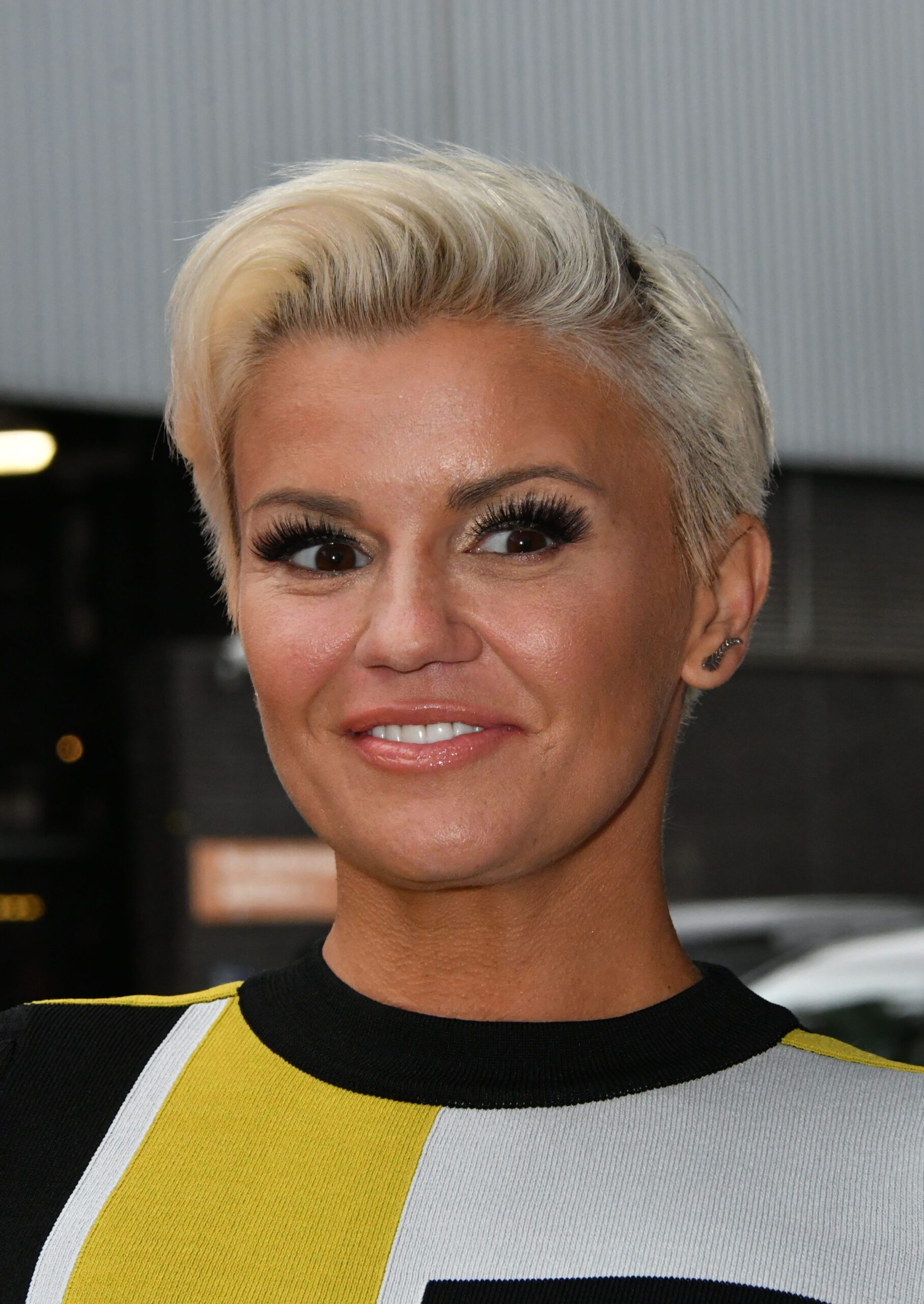 Kerry Katona smiling